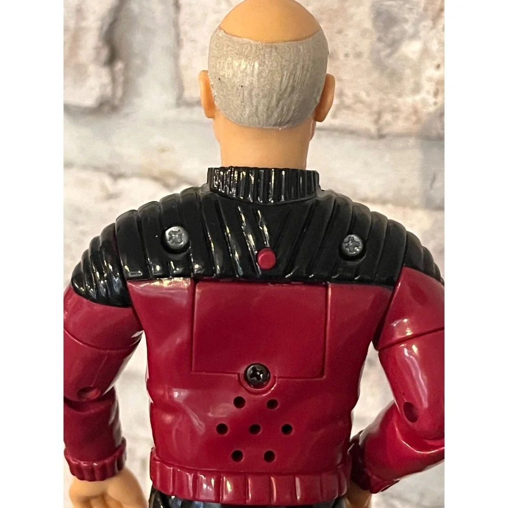 1992 Playmates Toys Star Trek Captain Jean-Luc Picard Action Figure & Data Yo-yo